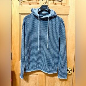 Express Striped Hooded Sweater - Men’s size Large